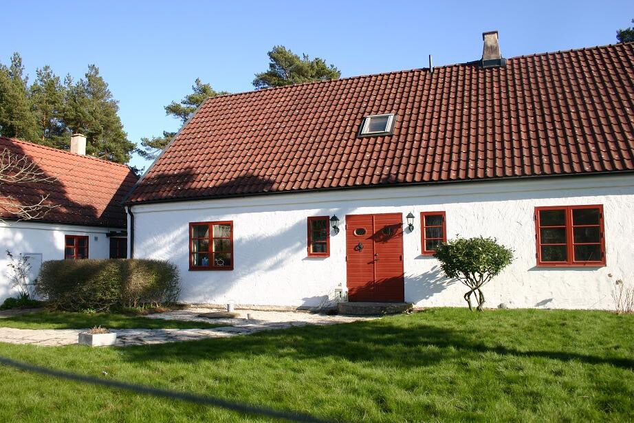 Mysigt Gotlandshus i Visby - Almedalsveckan v.26