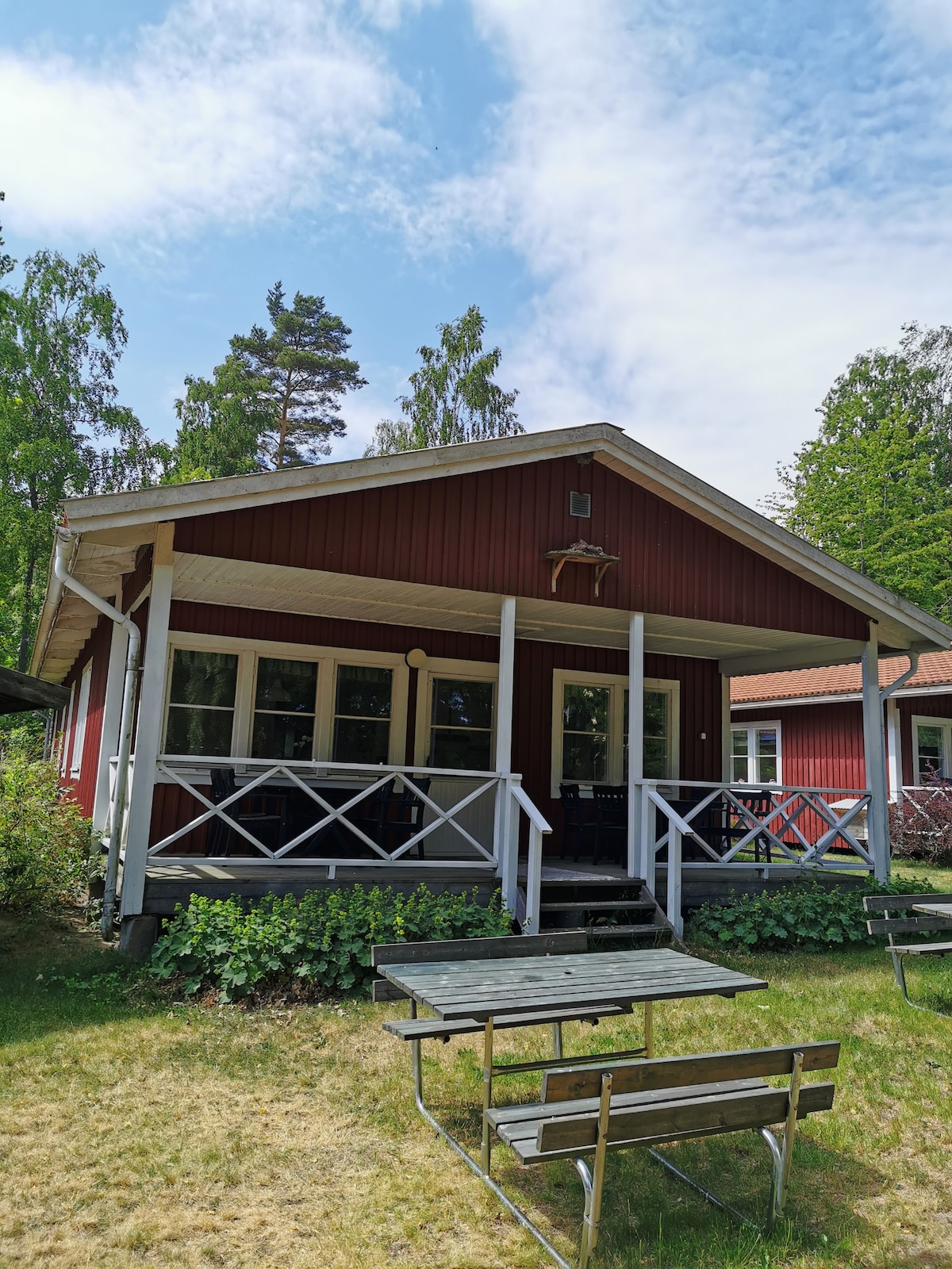 Läckö Castle附近的湖畔大小木屋- 10张床