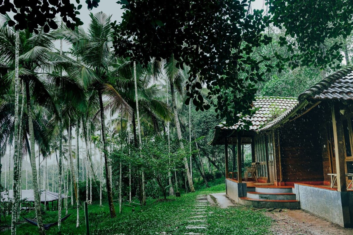 Wayanad Jungle kabani river cottages 9 BR 25 pax