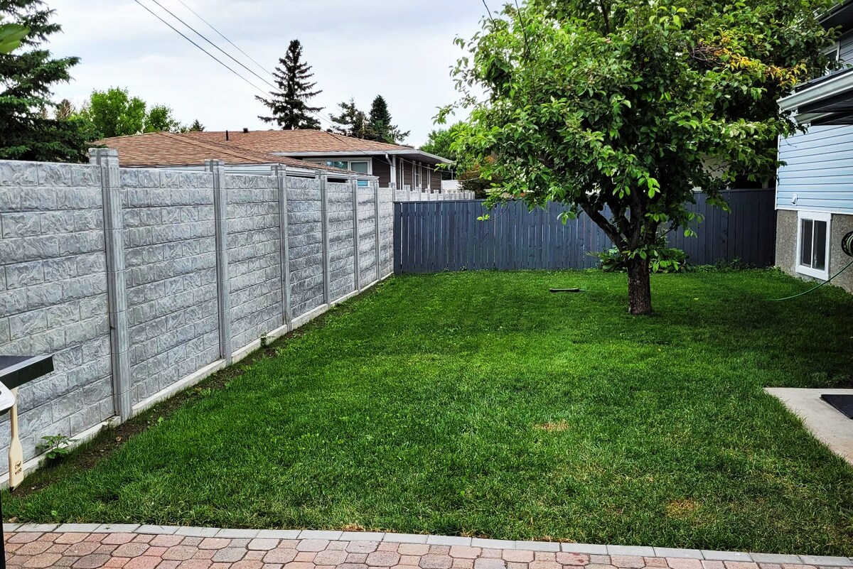 Private Basement Suite W/Patio in Central Location