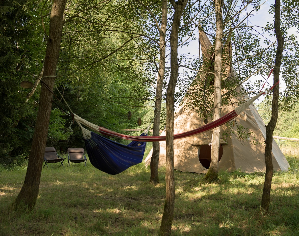 Tipi-Romantik in Thüringen