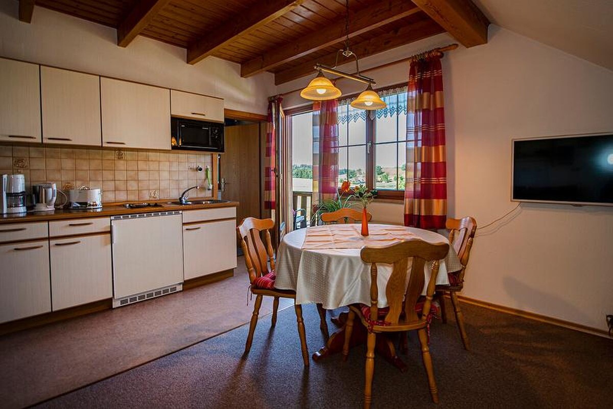 Ferienwohnungen mit Alpensicht, (Lindau am Bodensee), Ferienwohnung 1, 40qm, 1 Schlafzimmer, 1 Wohn-/Schlafzimmer, Balkon, max. 3 Personen