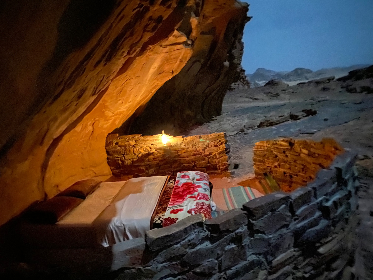 Wadi Rum Sunset Cave