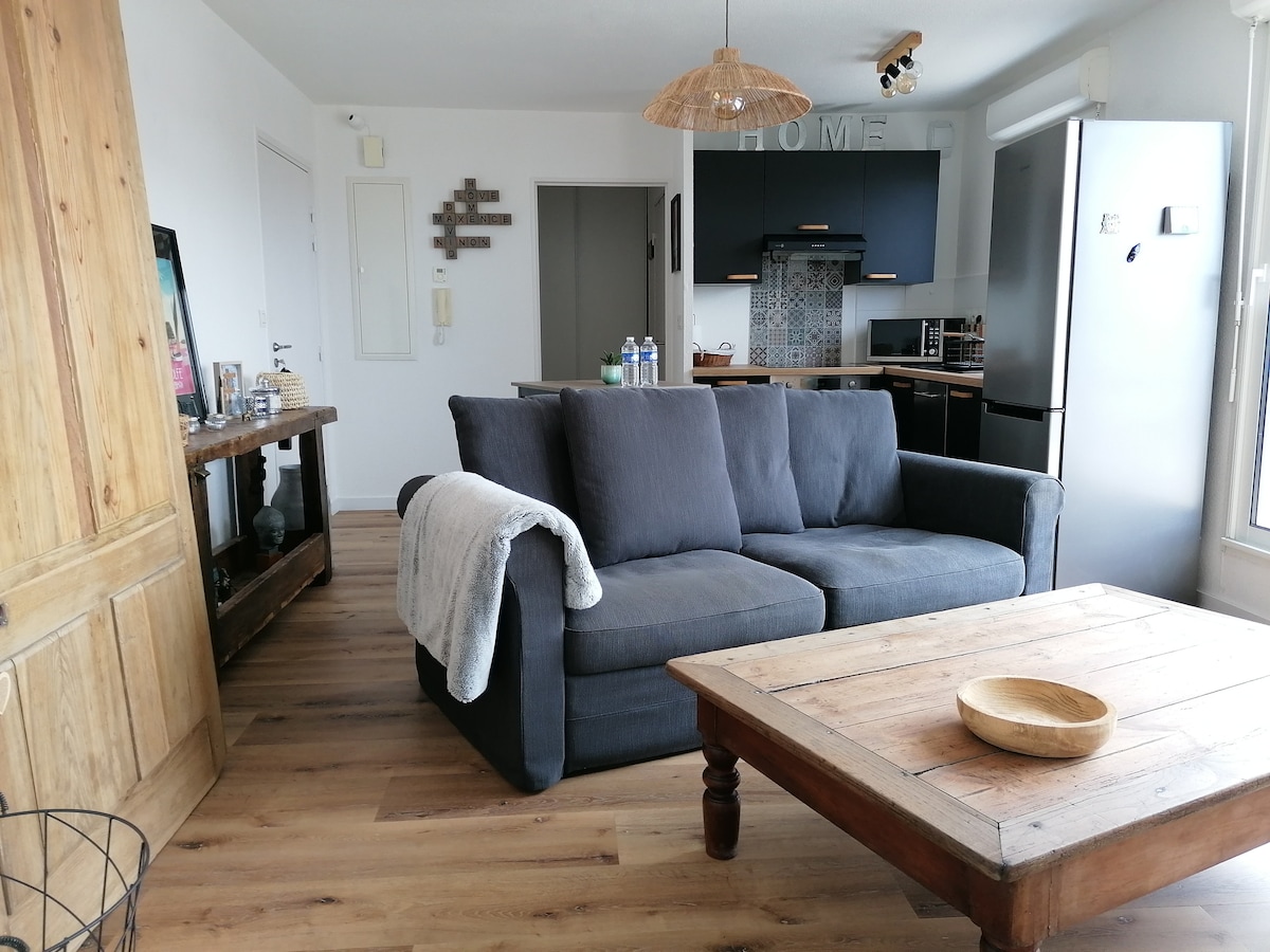 Appartement terrasse aux portes de Vannes.