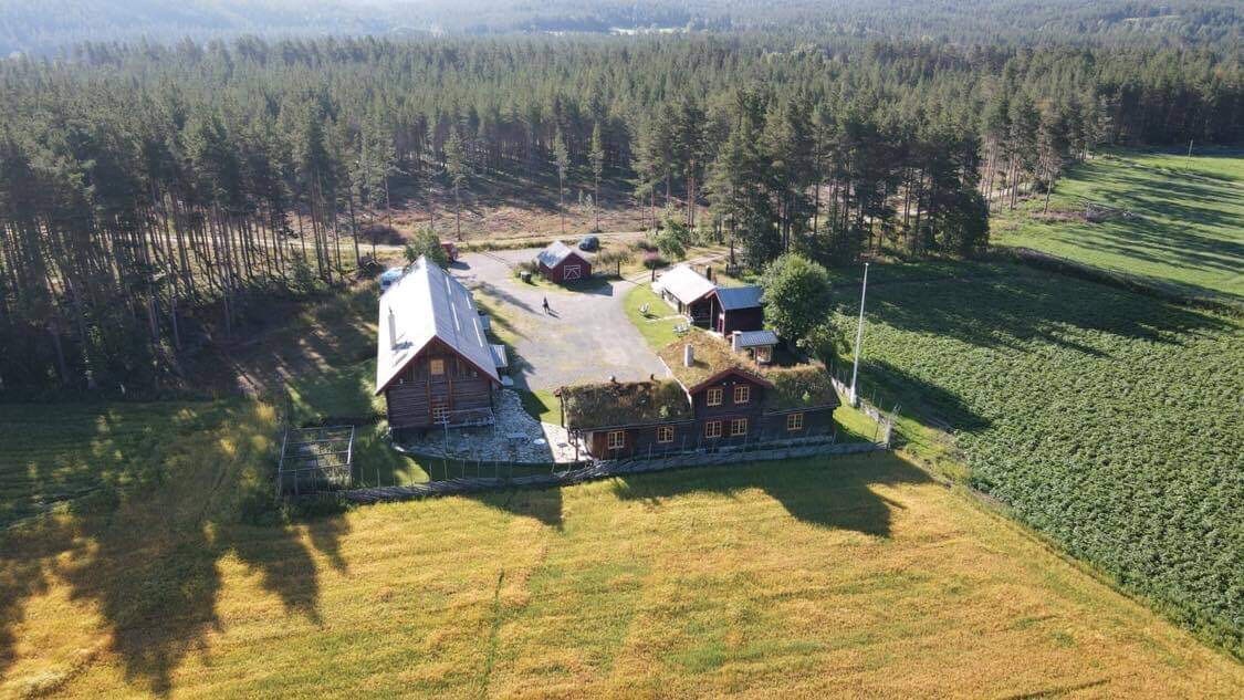 Telstad gård fjøset