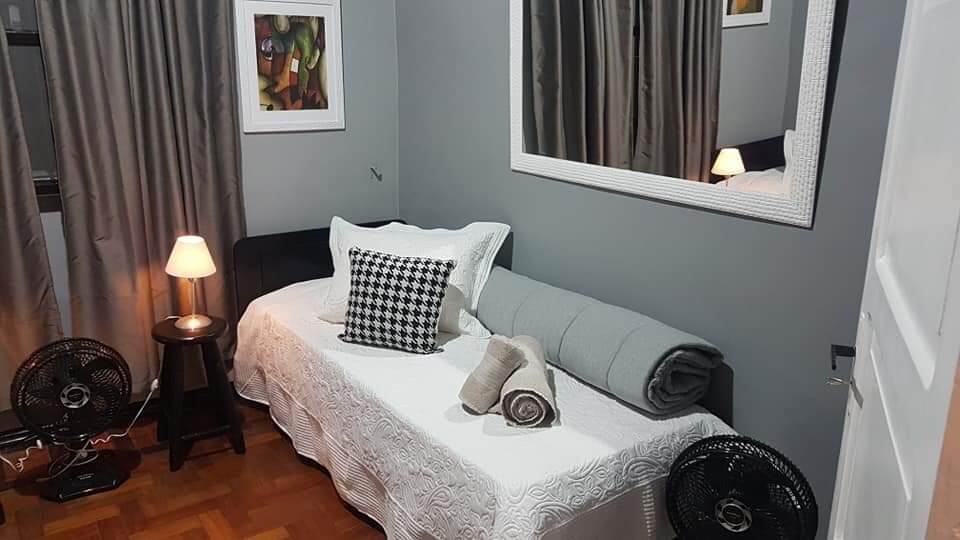 Hospedaria Canto do Tiê
卧室2 （两张单人床）