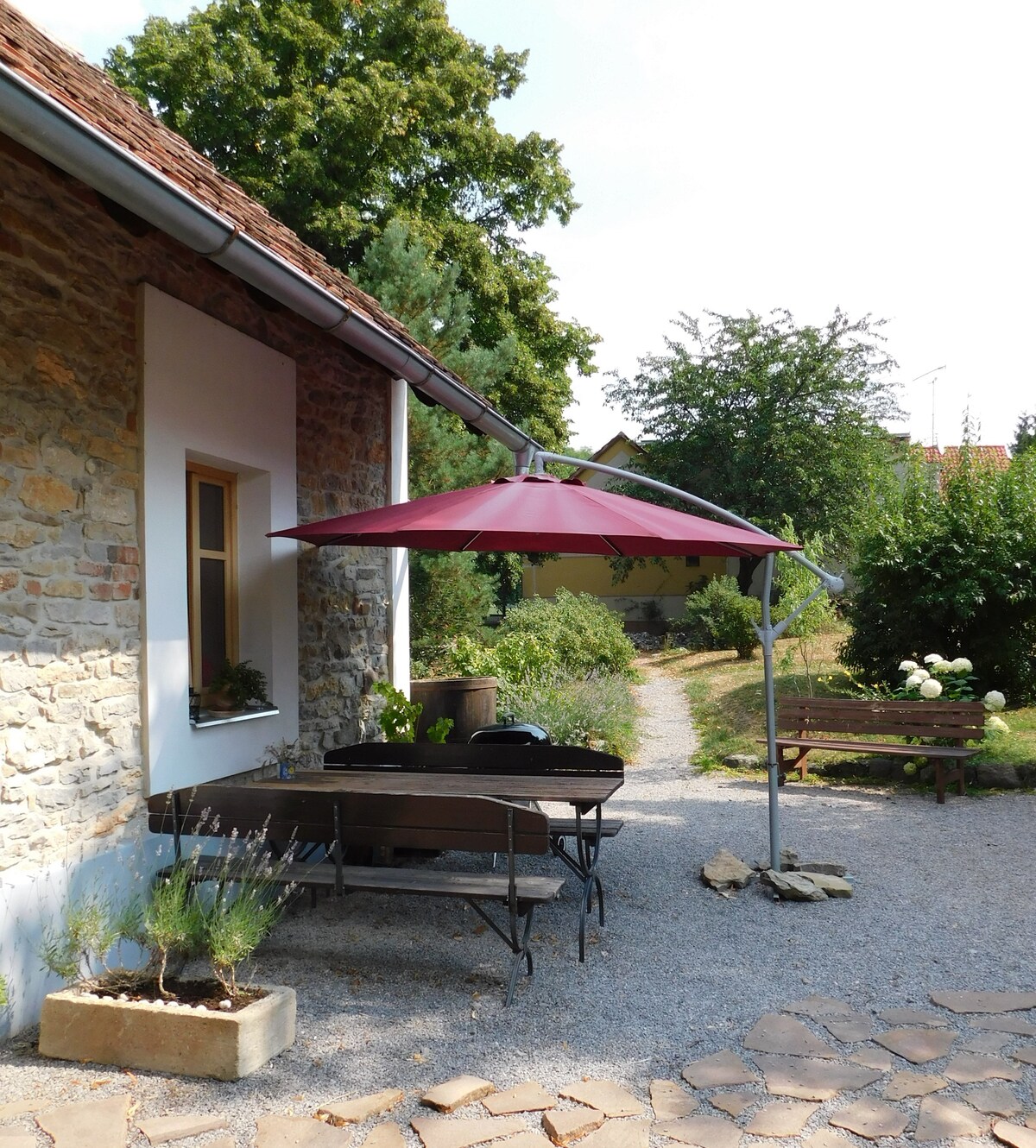 House near Karlstejn and Prague