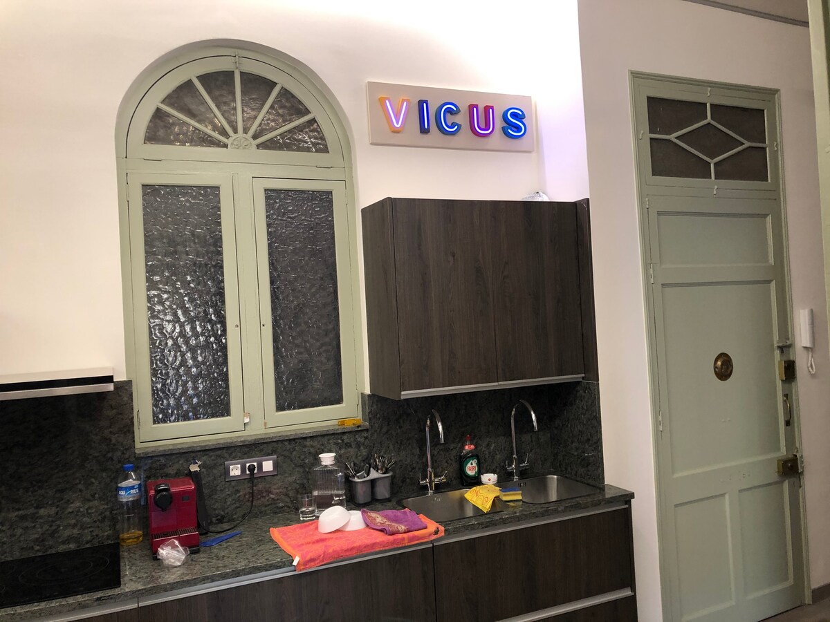 Vicus 3公寓，可欣赏Vic主广场美景