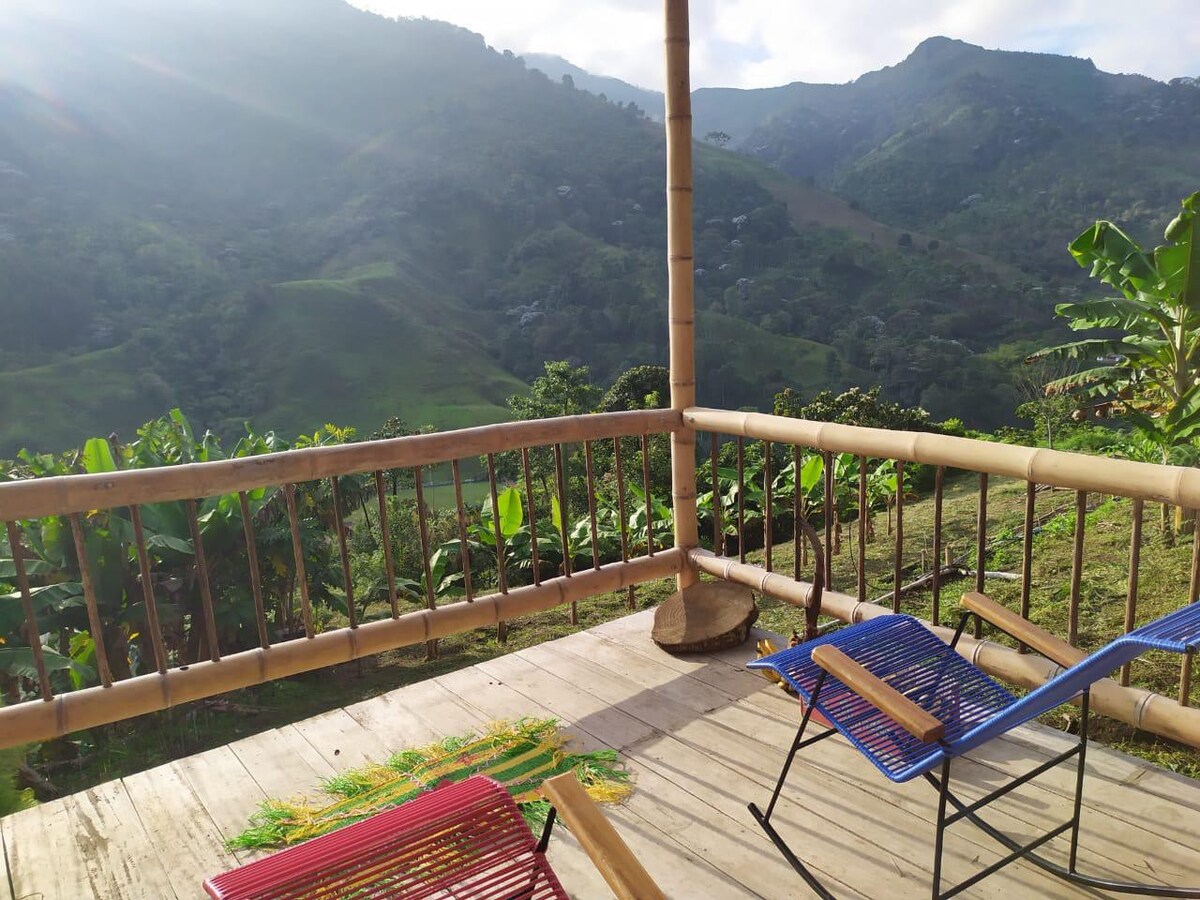 Ecocabaña En La Naturaleza para desconectarse