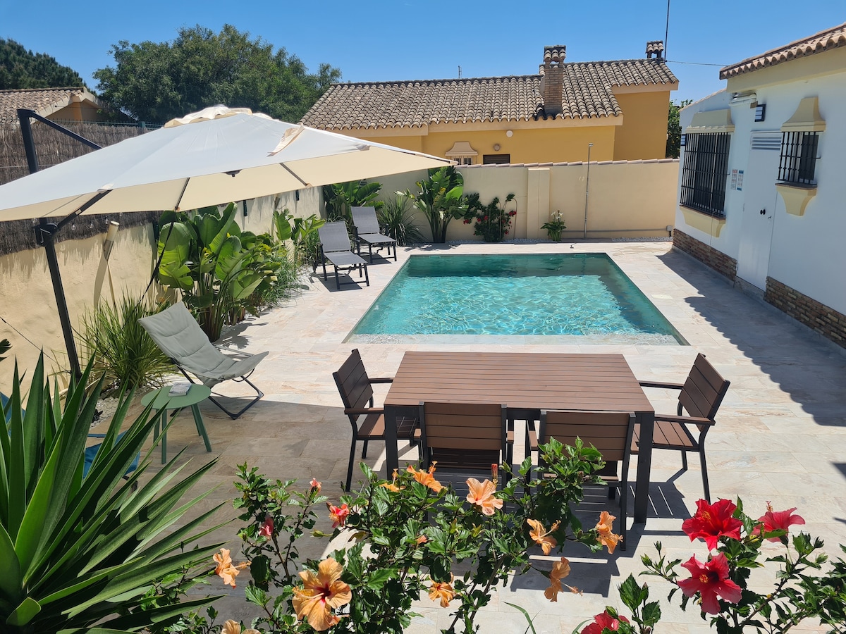 Casa Alkeria with pool, 5 min walk to the beach