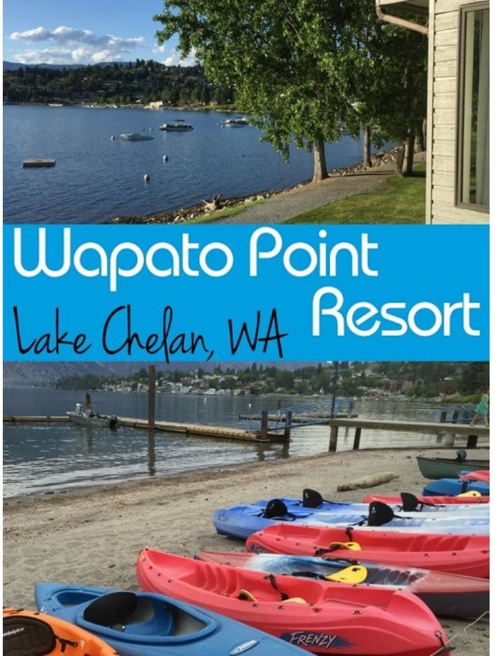 Chelan湖滨Wapato Point公寓
