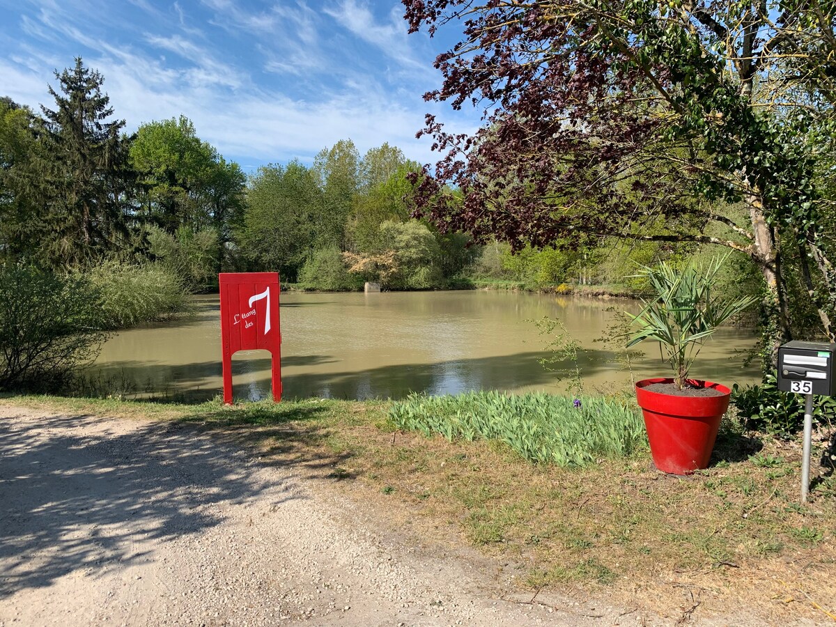 7号池塘，私有化，靠近博瓦尔