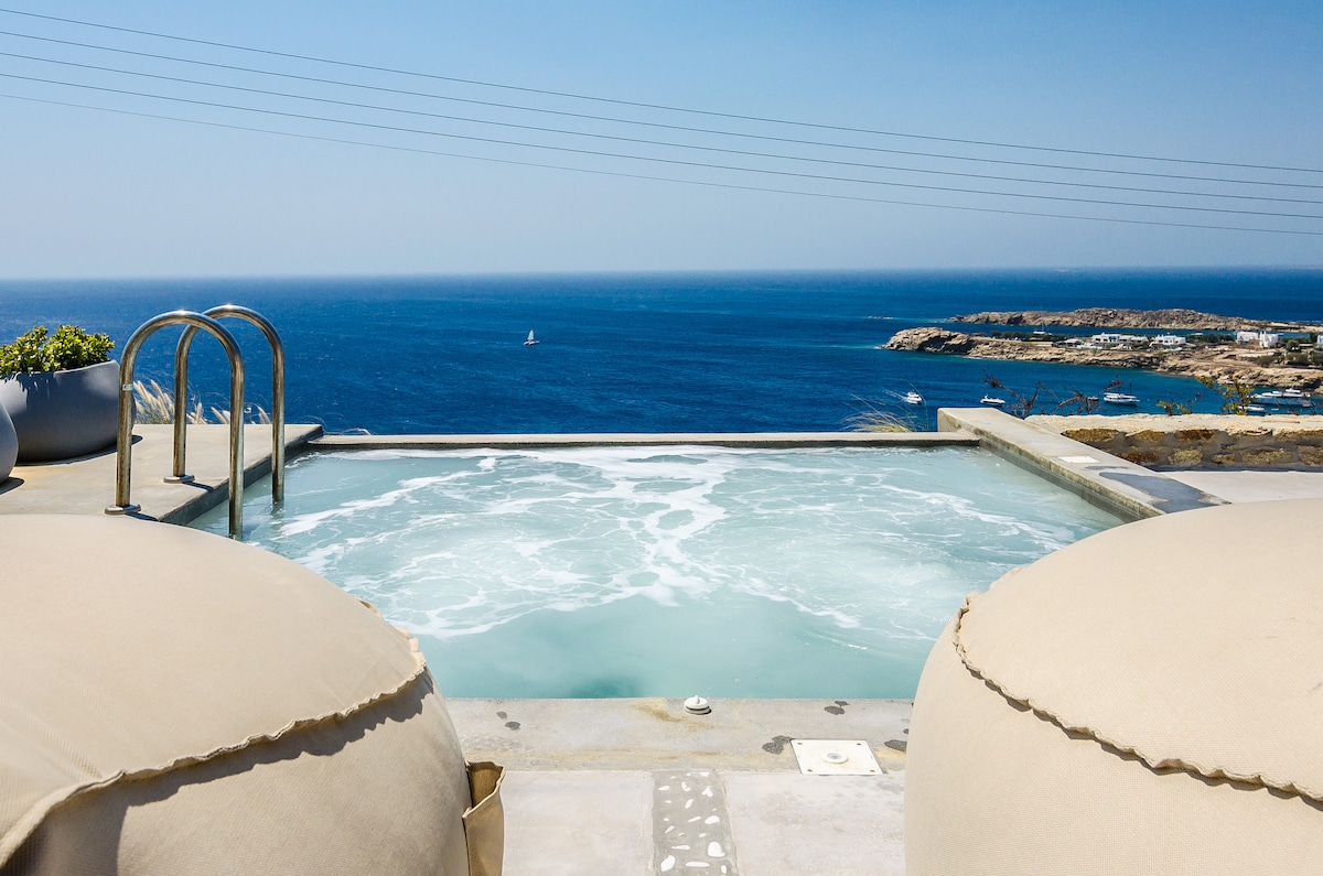 2 Bedroom villa  with Panoramic Sea View of Aegean