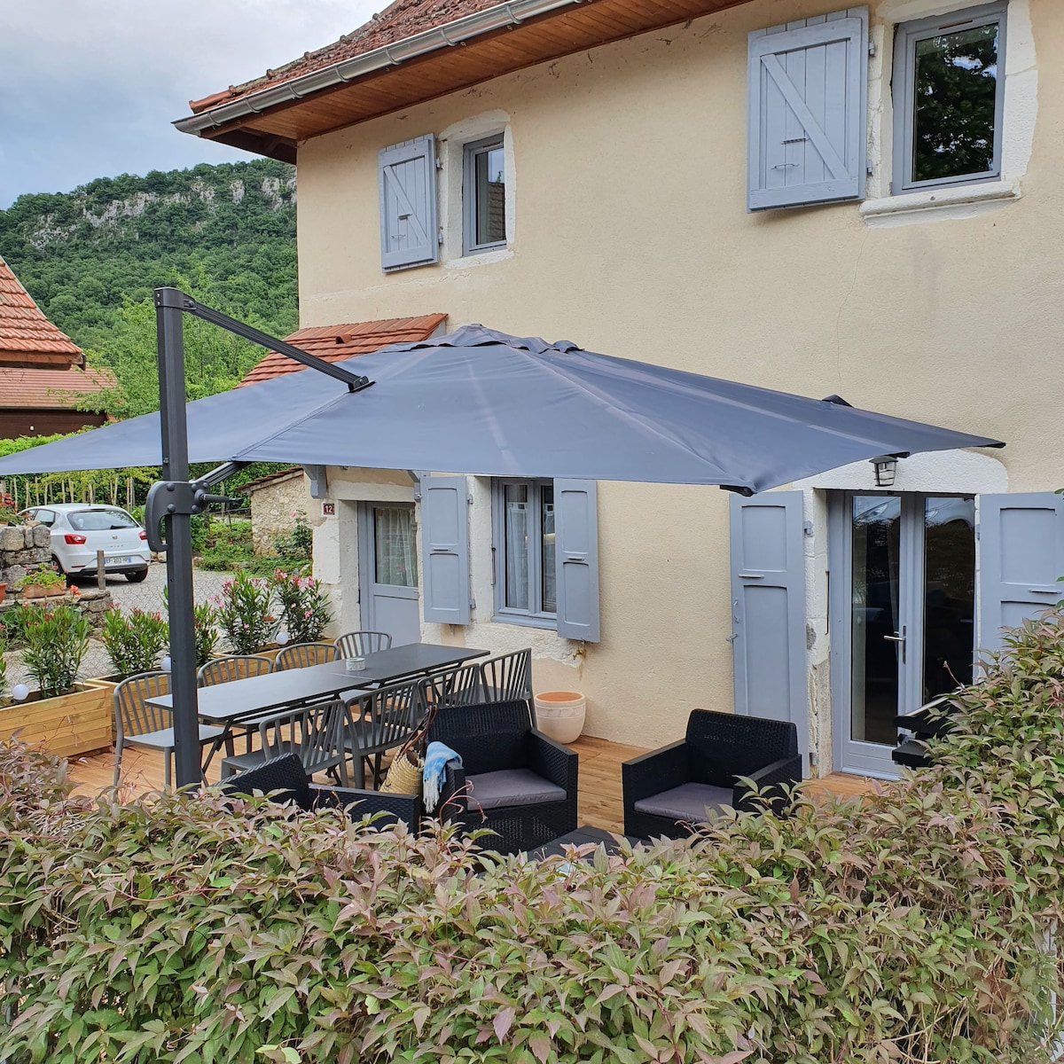 Gîte près de l'Abbaye d'Hautecombe, lac du Bourget