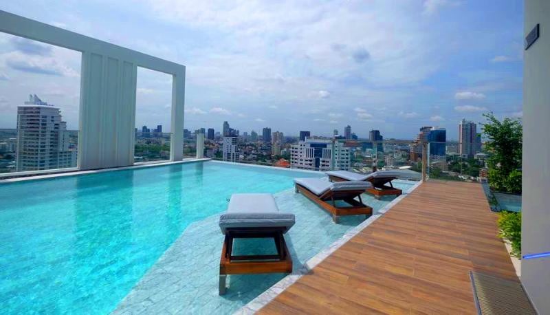 #1 Thonglo-Ekamai,Sukhumvit 1 bedroom,Rooftop pool