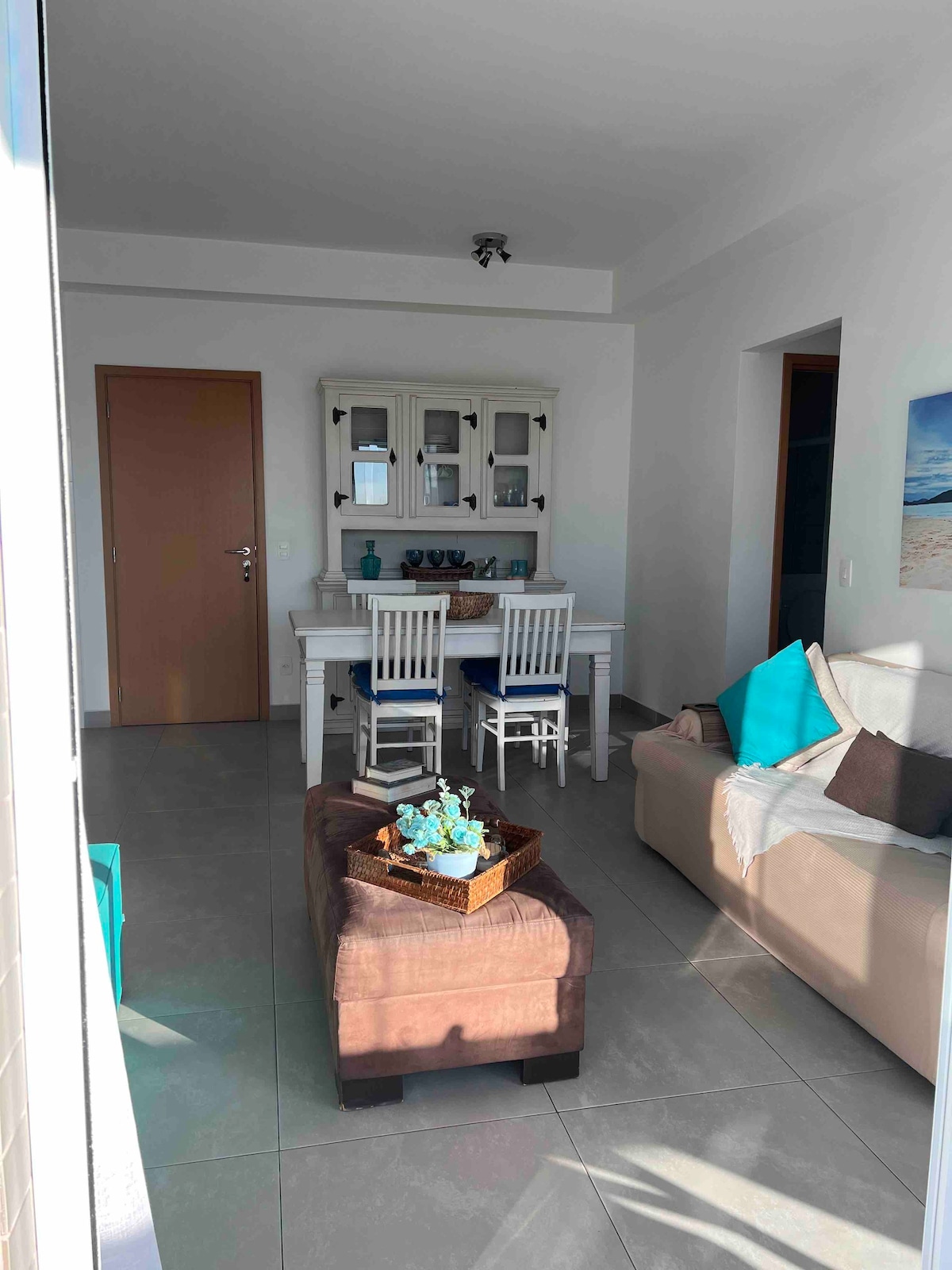 Apt Santos Lindo com Varanda Gourmet vista MAR