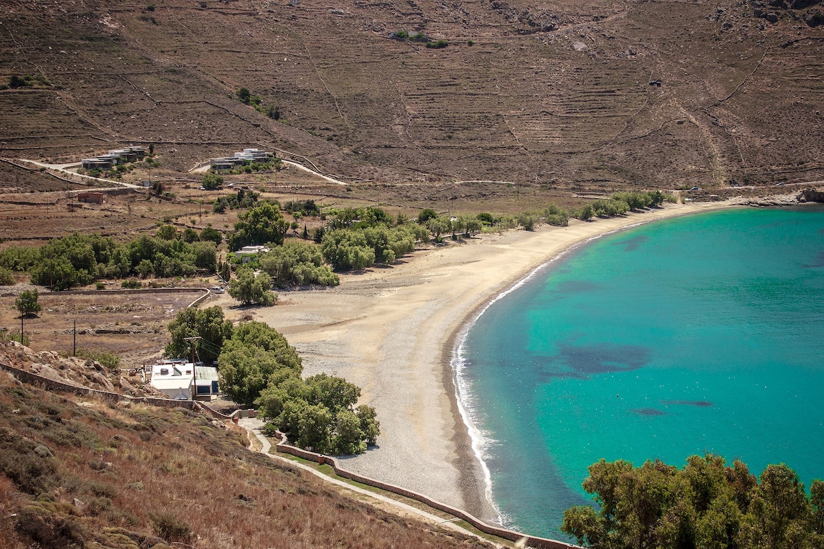 Serifos Dream house 1 ，靠近大海Ganema