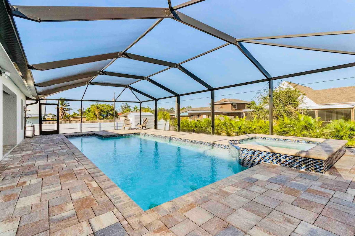 SunnyBeach Lux Villa_Naples/SFM_Saltwater Pool/Spa