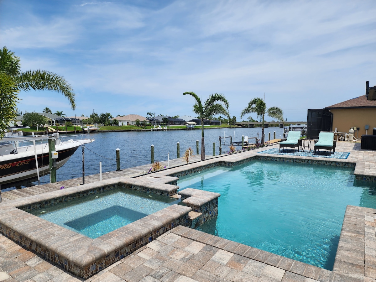 Luxury Home w/ htd Pool/Spa~Gulf Access&Near BEACH