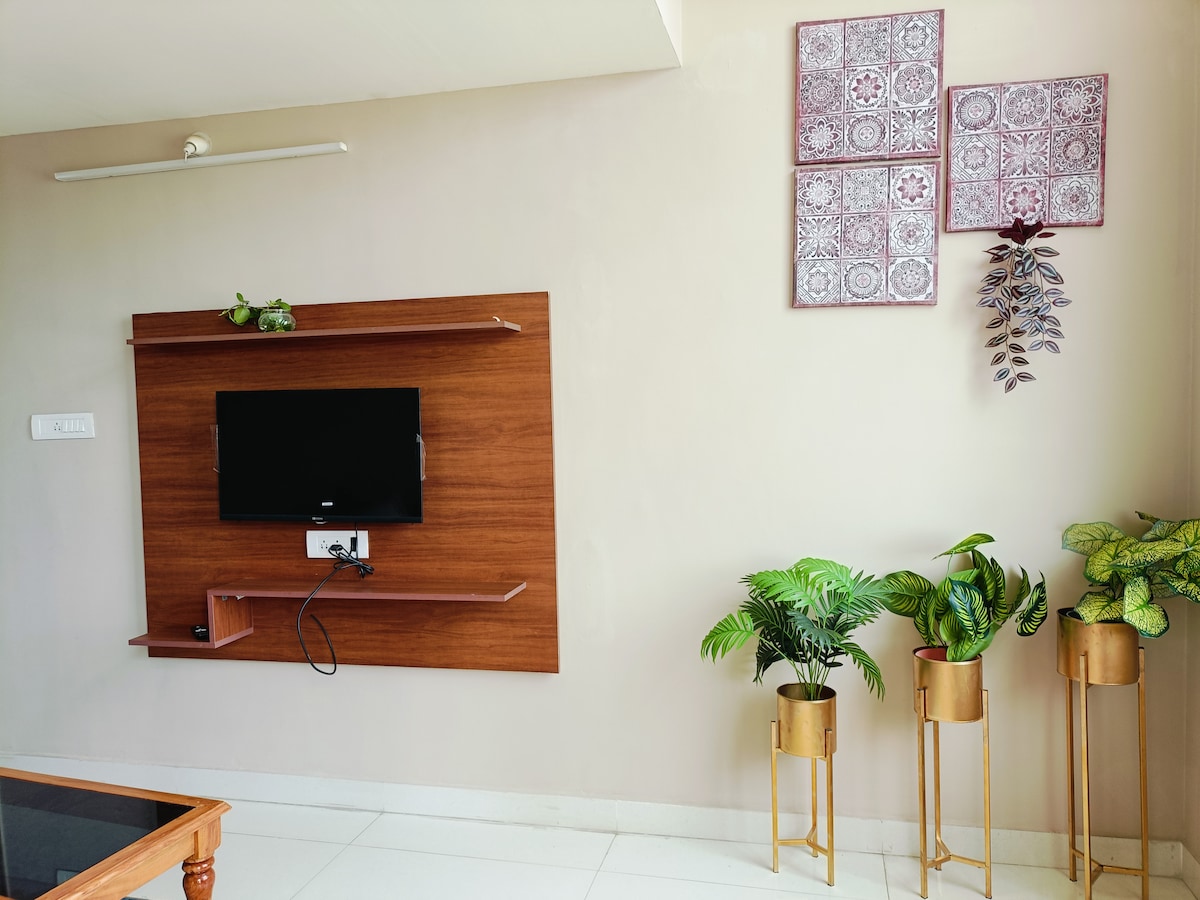 Friends& Family Retreat:Twin 2BHK NON-AC Apartment