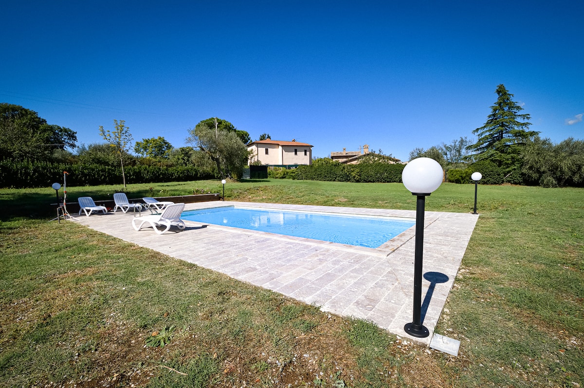 Villa with private pool in stunning landscape