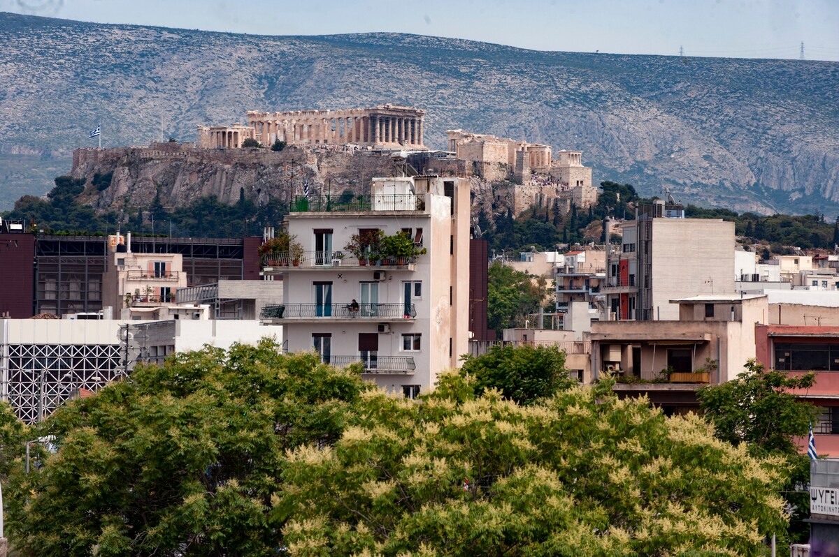 雅典卫城View House of Greek Actress -Aths.Center