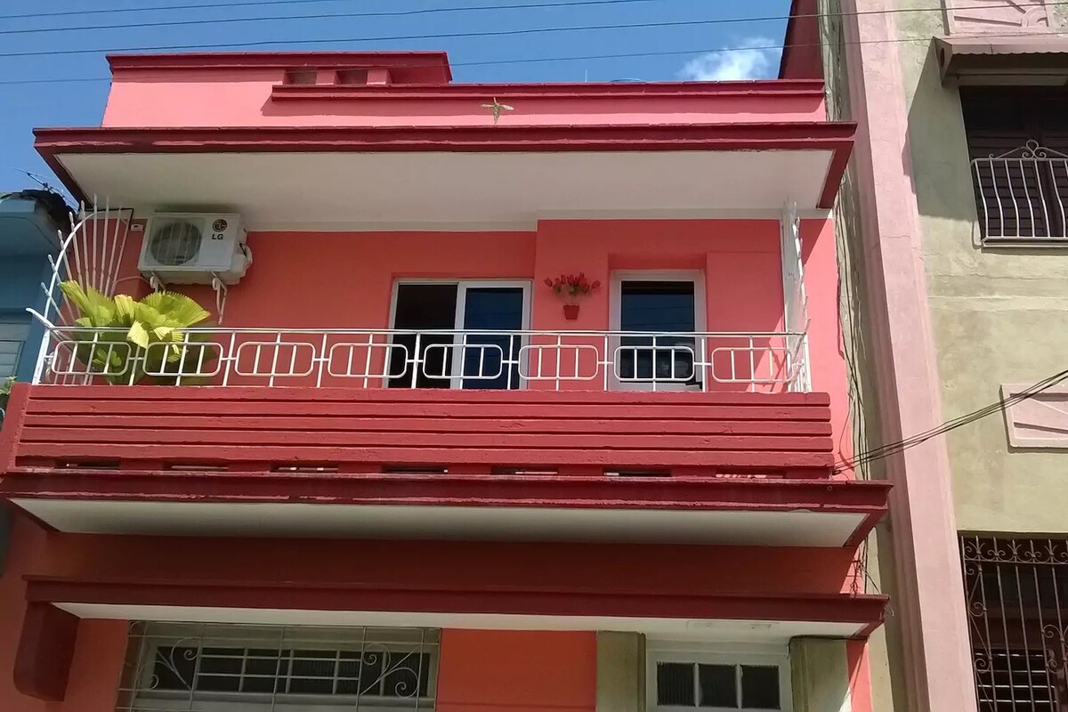 Cozy room with balcony,WiFi and an amazing terrace