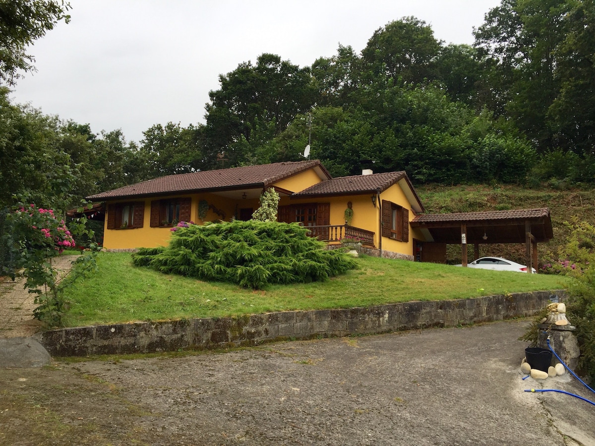 Habitación con vistas a la montaña