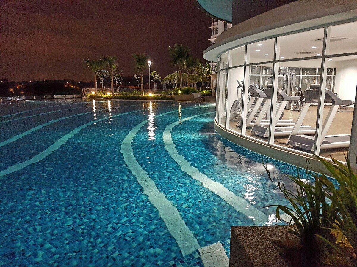 Alyssa Putrajaya泳池景3R 3B 1200平方英尺