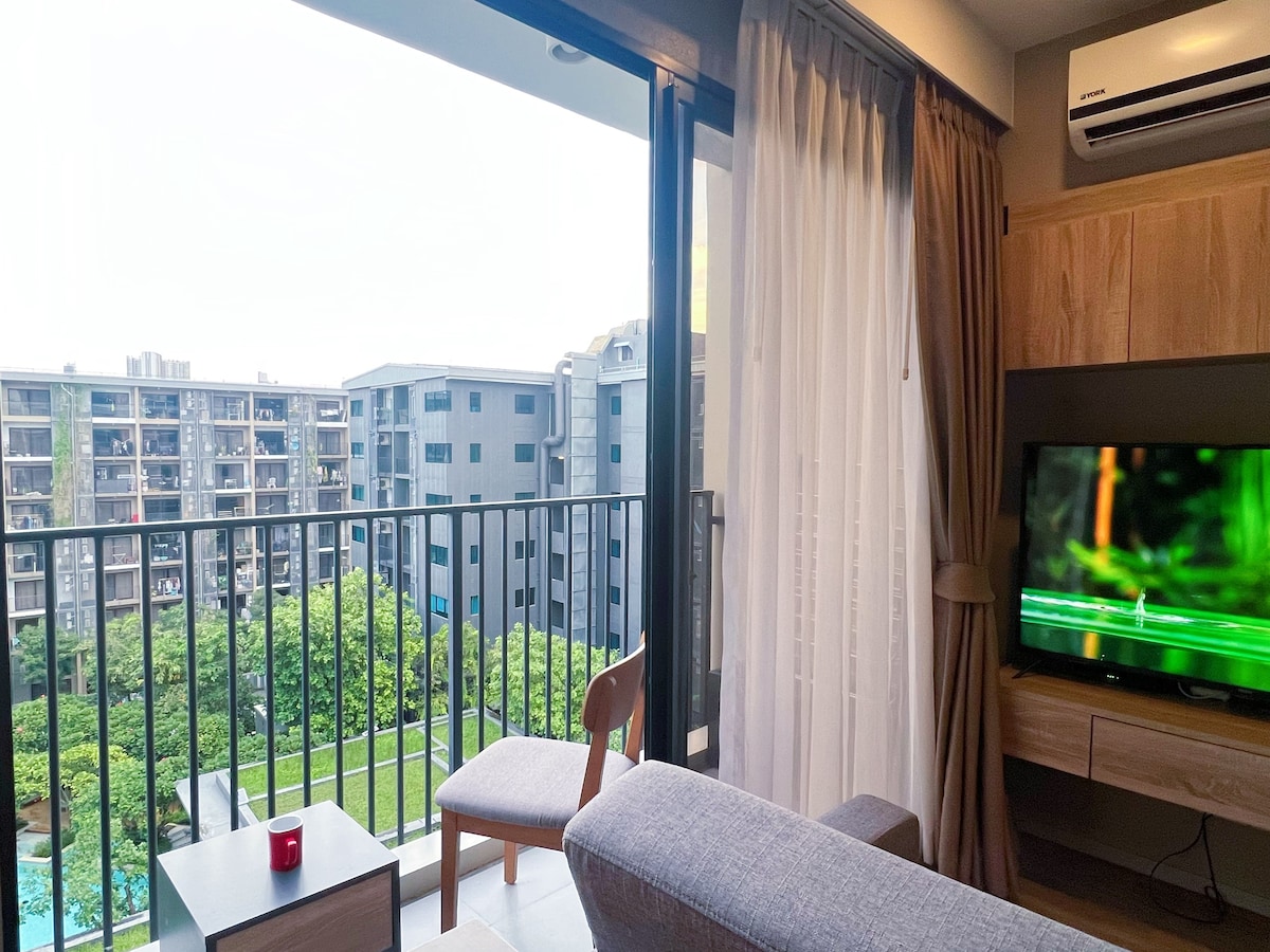 Garden view 1BR@sathorn/Icon Siam-7