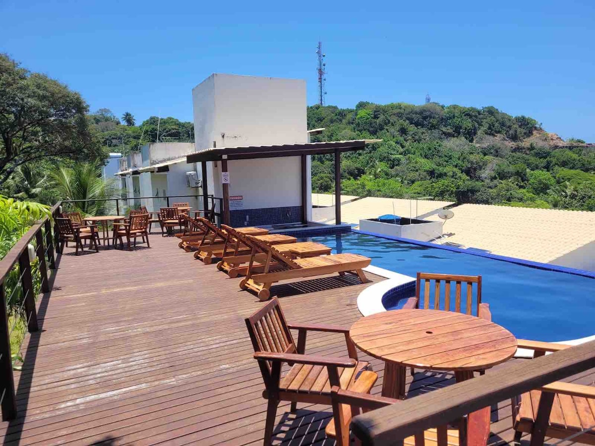 Casa Oxente - 2da praia  morro - cond com piscina