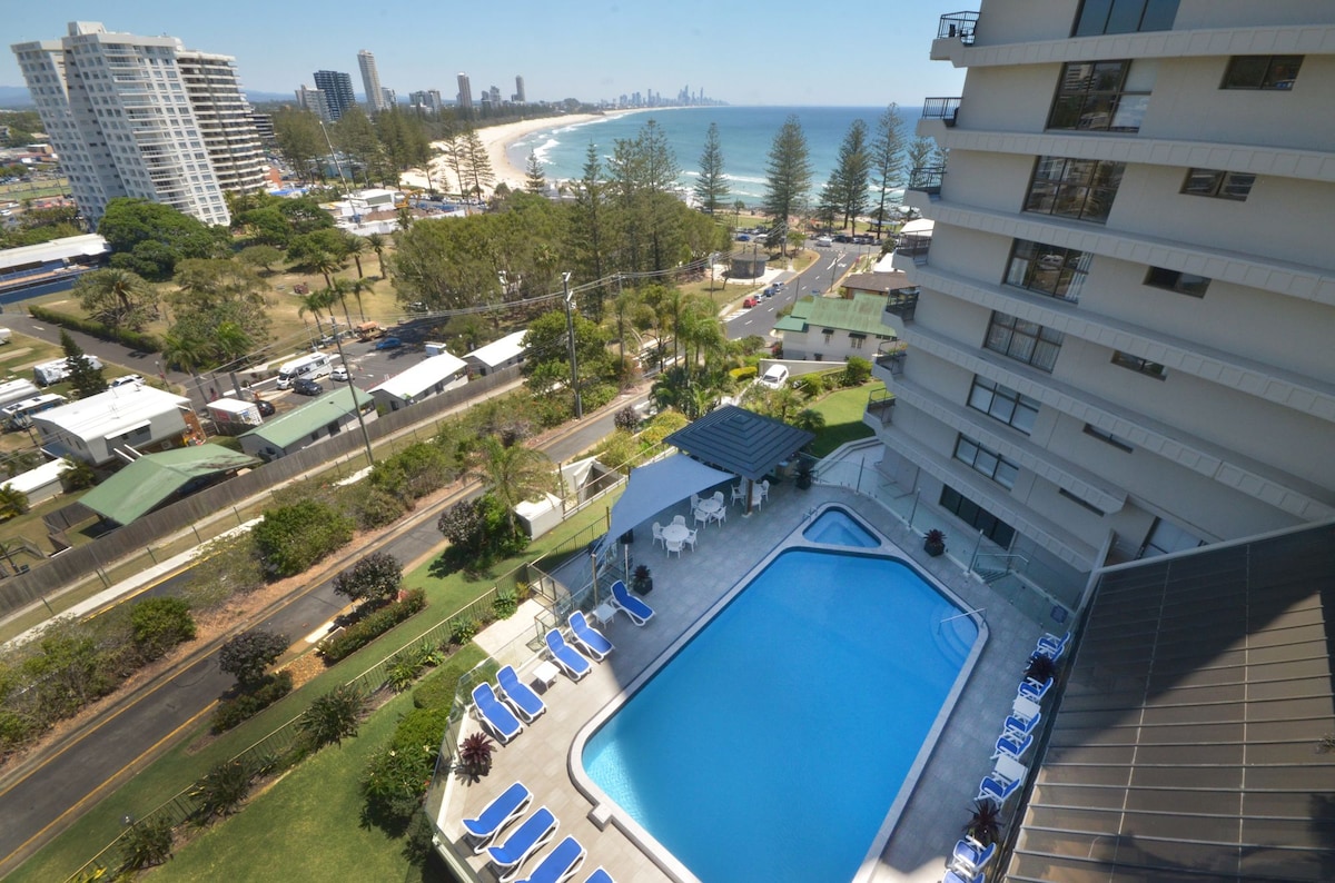 Gemini Court公寓海景Burleigh Heads