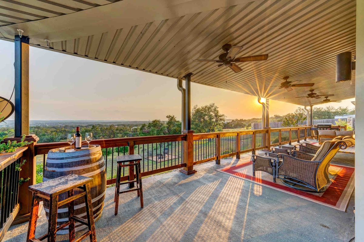 Your private hill country ranch w/ views!