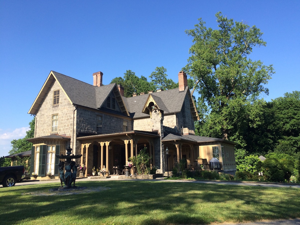 Victorian Gothic Castle Mansion