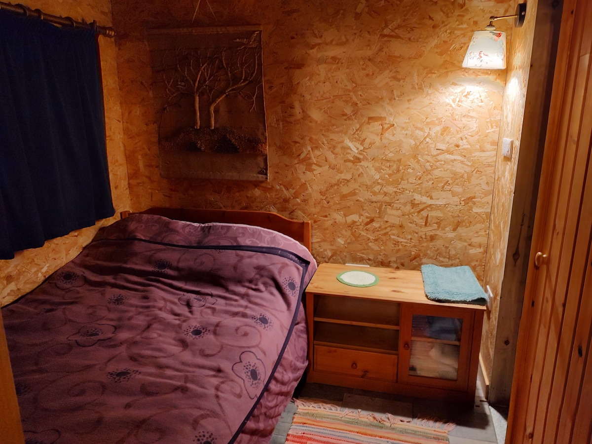 Hippy Shack Cabin ，自助式@ Cartmel Aultbea