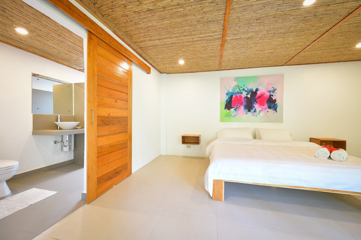 Ac2 - Bamboo Bungalows Rest House by white beach