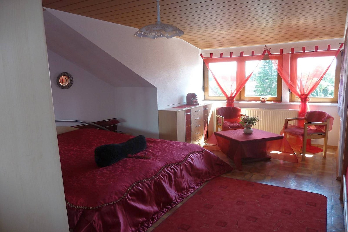 Ferienwohnung Blütenmeer ， （ Langenargen am Bodensee ） ， Ferienwohnung mit 130qm ， 3 Schlafzimmer für max. 8 Personen