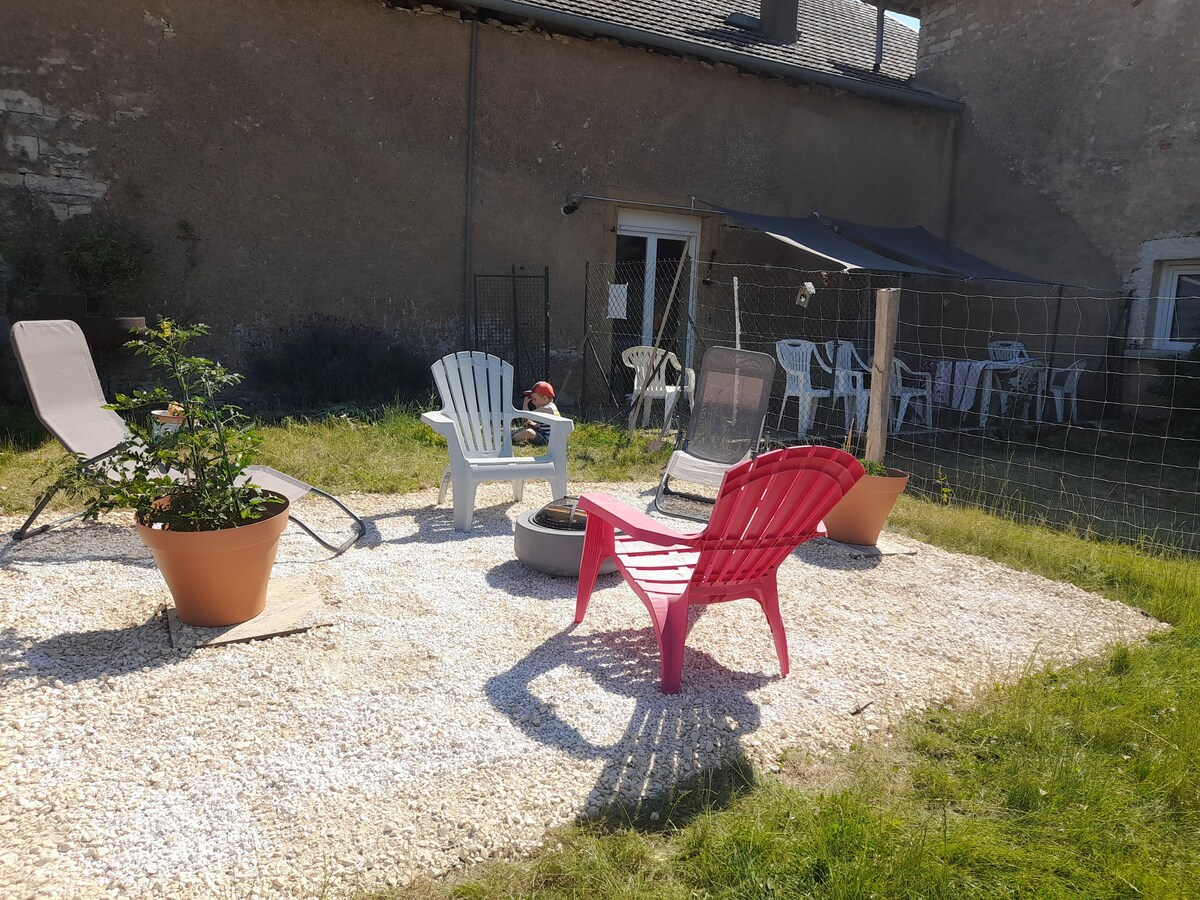 Maison chaleureuse, à  la campagne !