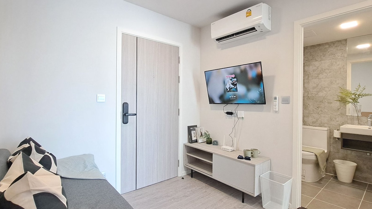 27sq.m Olive sky apt. in Bangna (Si Iam MRT.)