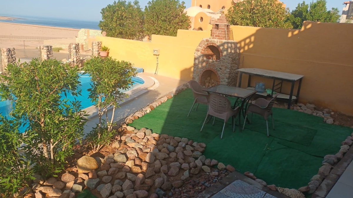 Cosy Villa with amazing view&private pool in Nabq