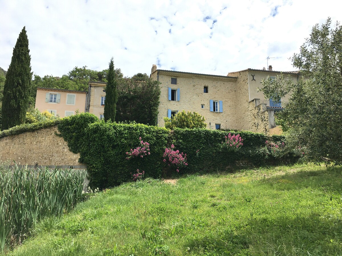 Maison Drôme Provençale Piscine et Vue Panoramique