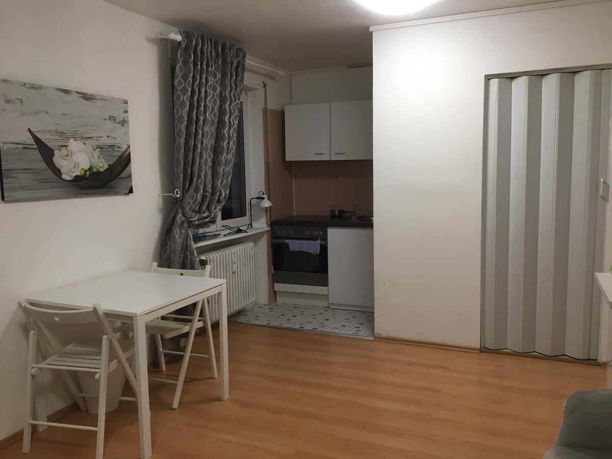 独立单间公寓，带厨房和卫生间-拉斯弗洛雷斯
