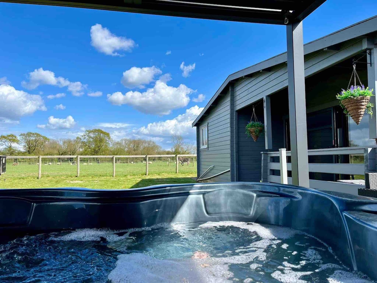 Choller Farm Lodge -私人热水浴缸
