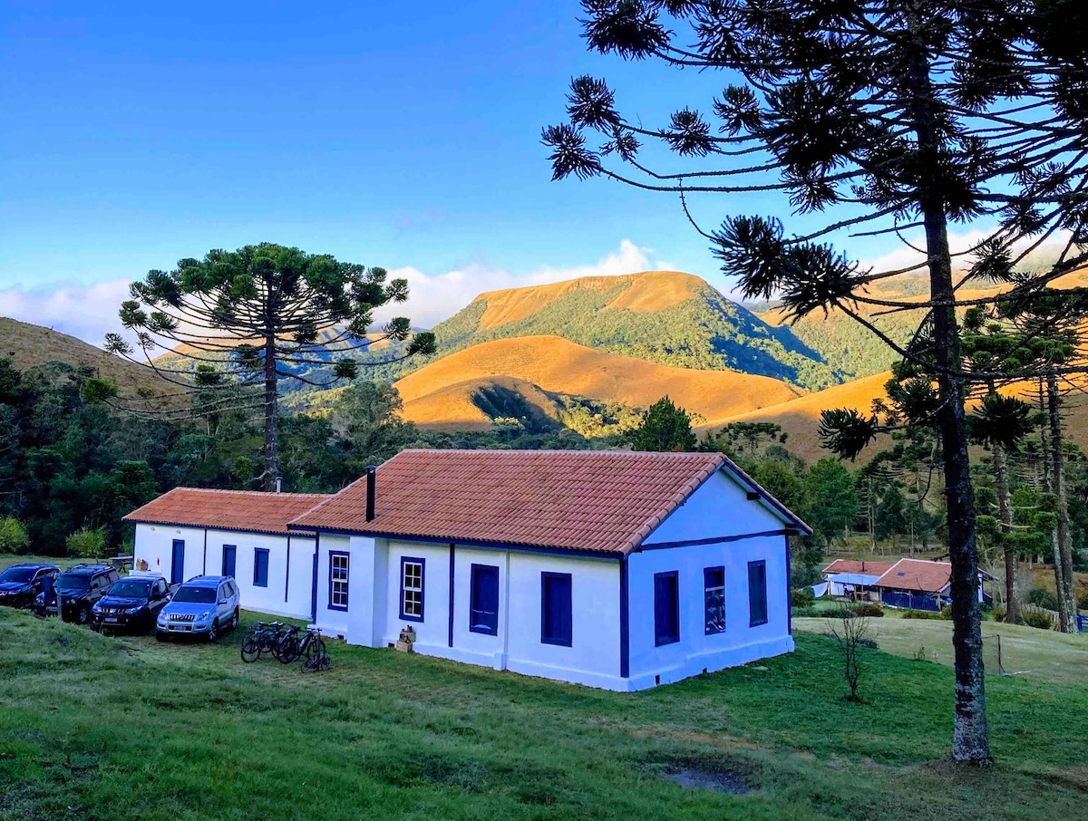 Casa de Fazenda no alto da Serra da Bocaina