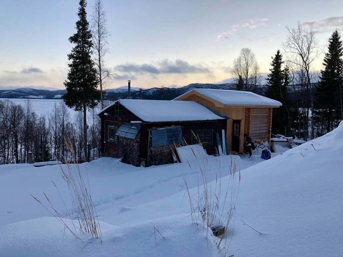 舒适的木屋★★山湖徒步旅行蛤蜊排滑雪