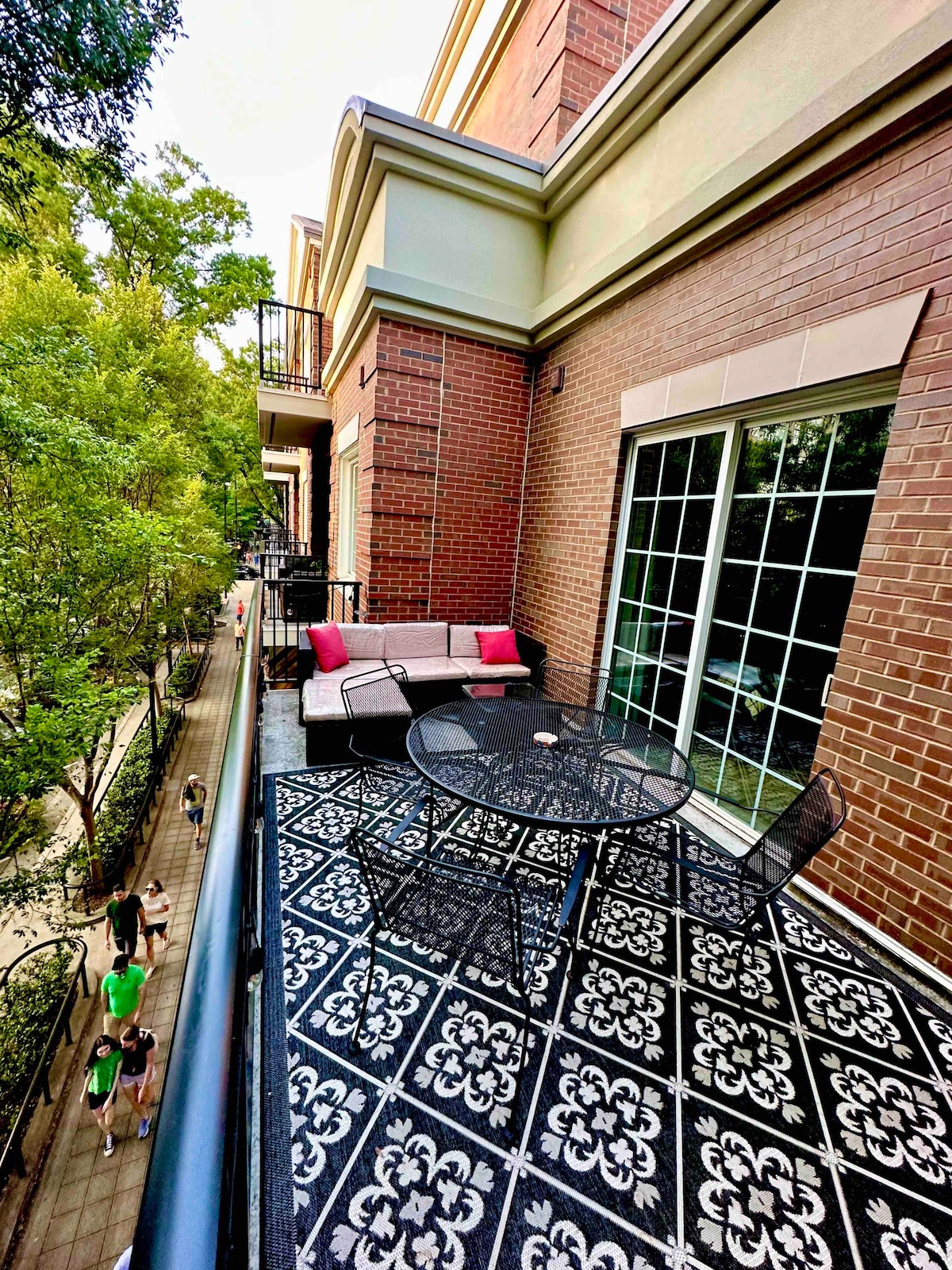 “The Beehive” | Balcony Overlooking Main Street