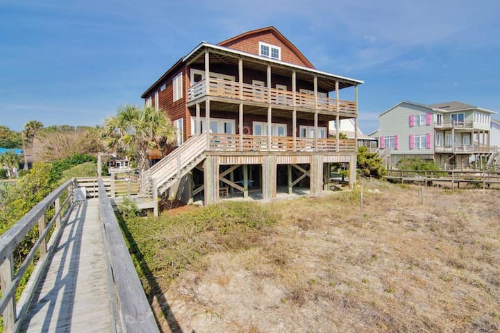 富丽海滩(Folly Beach)的民宿