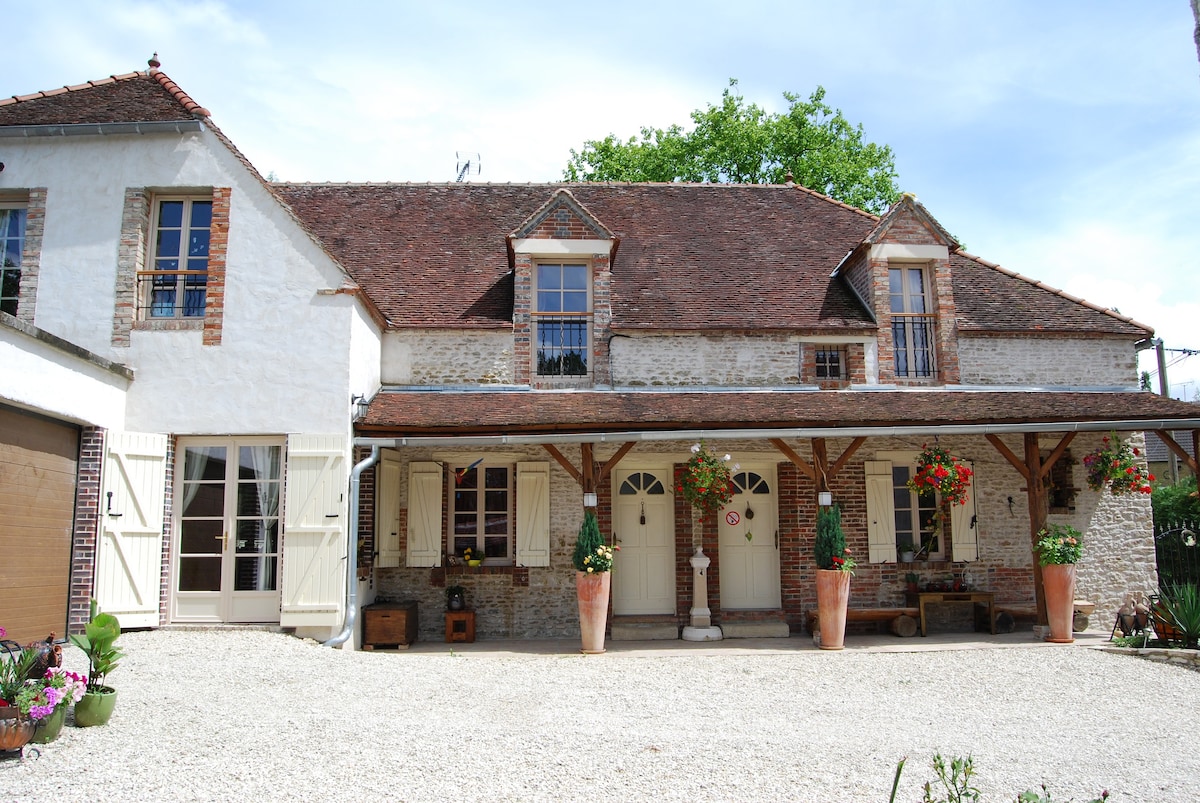 La ferme des Coccinelles-Chambre Bambou