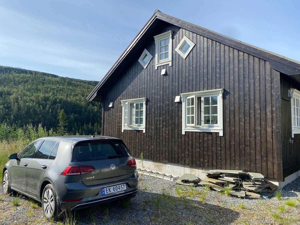 Leirfjord乡村小屋，位于Mosjøen和Sandnessjøen之间