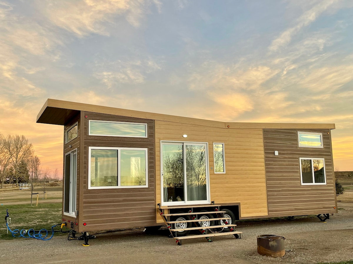 A REAL Tiny Home in Owl's Nest Campground!